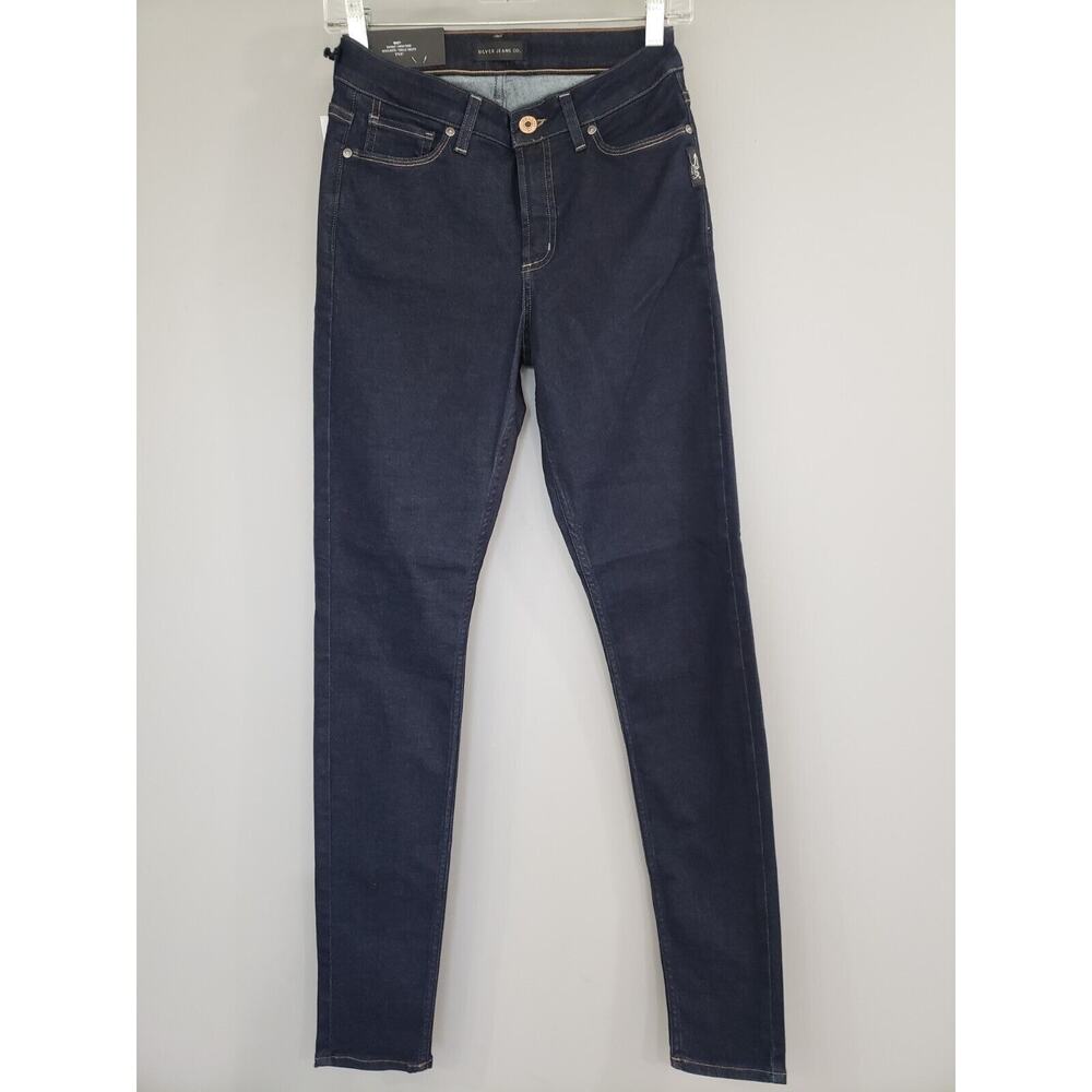 NEW SIZE 27 Silver Jeans Co Mazy skinny dark wash jean High‎ Rise 27x31